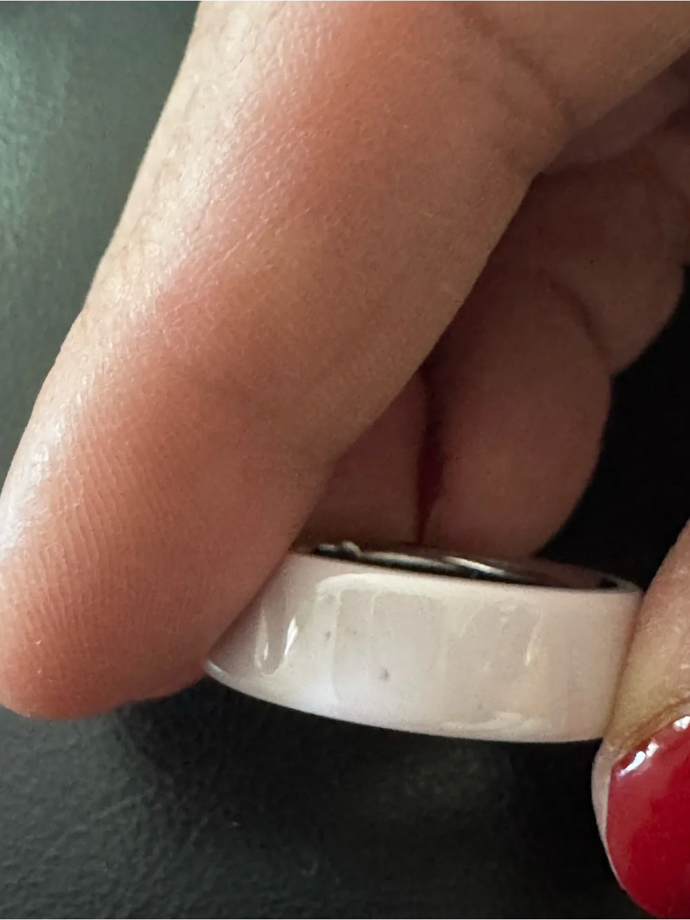 Oura Lavender Ceramic Ring
